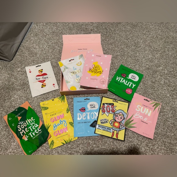 FACTORY Everyday Pearl Brightening Sheet Mask x12 bundle! Limited edition NWT - Picture 3 of 5